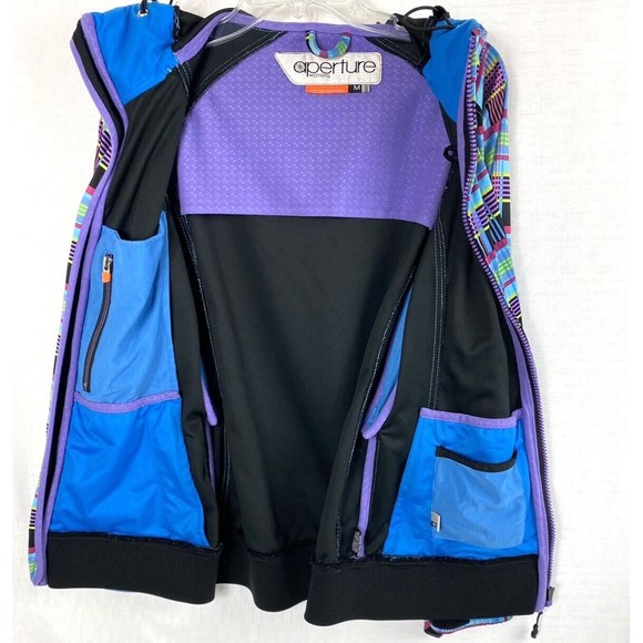 Aperture Snowboard Jacket Womens Medium Ski Winter Snow Warm Multicolor - Picture 9 of 16